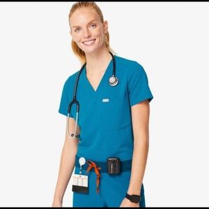 Figs Catarina Top - Alps Blue - Small